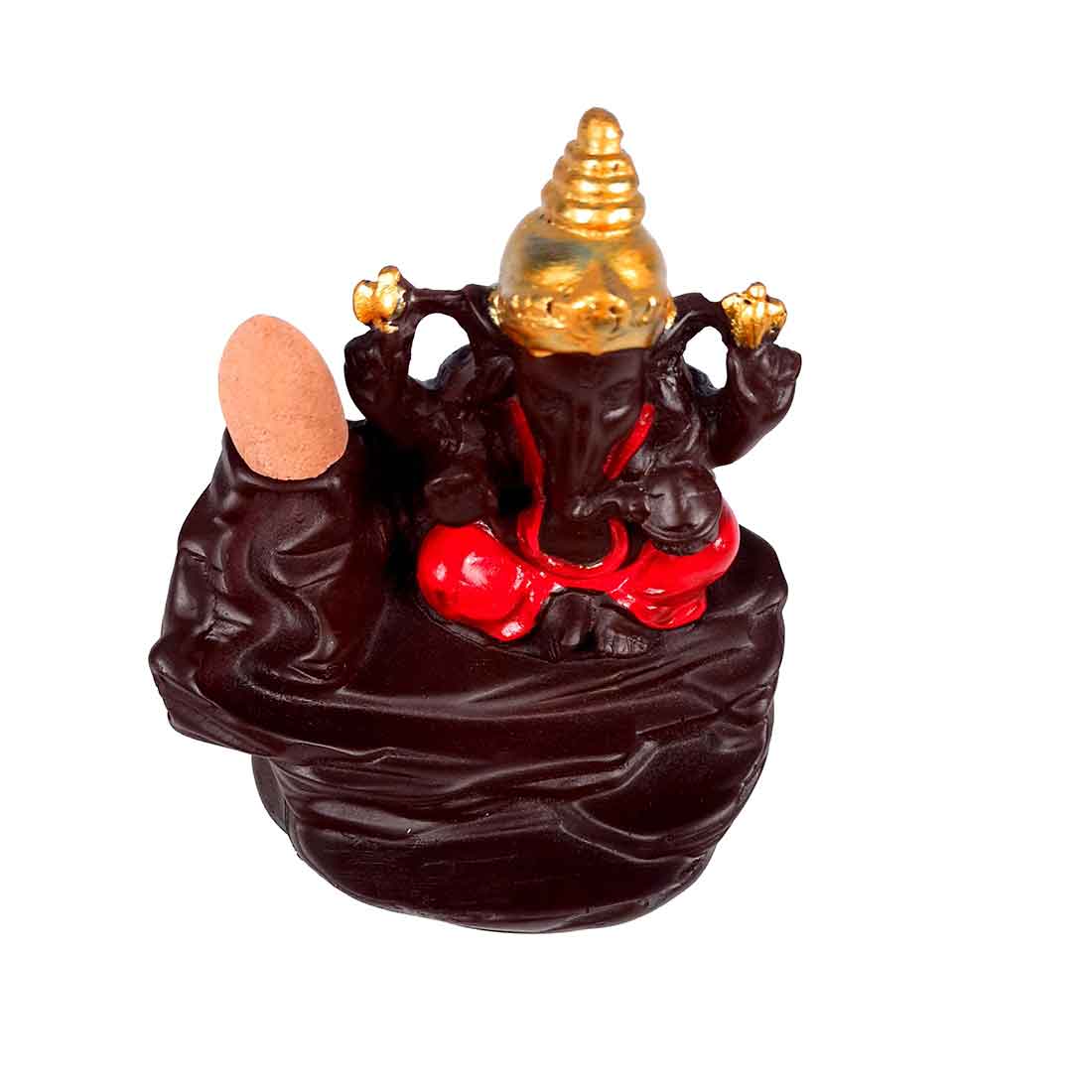 Ganesha Smoke Fountain - For Table & Office Decor - 4 Inch - ApkaMart