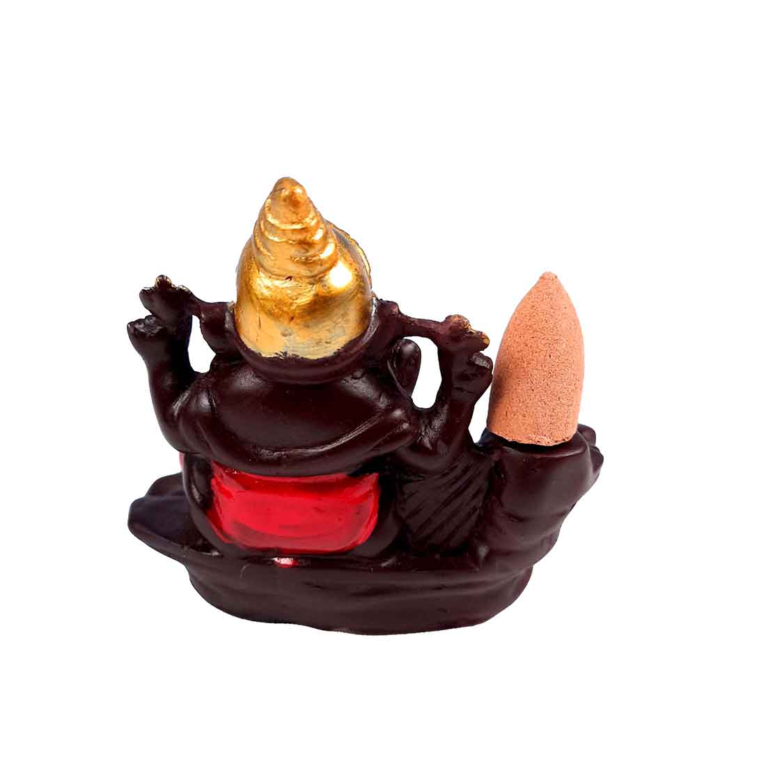 Ganesha Smoke Fountain - For Table & Office Decor - 4 Inch - ApkaMart