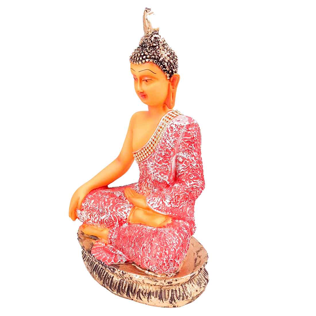 Buddha Showpiece Home Decor -for Home Decor & Spiritual Living - 10 Inch - ApkaMart