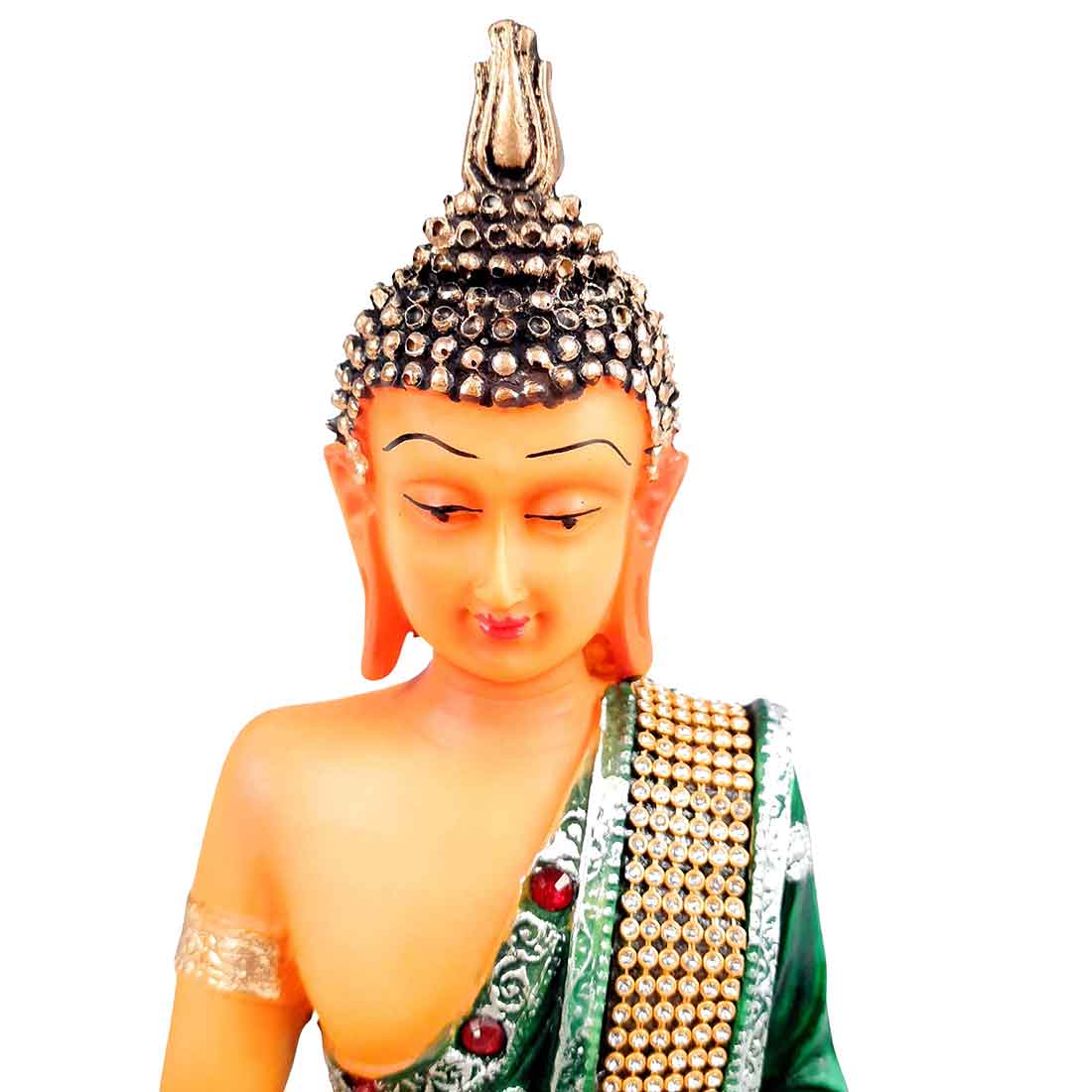 Buddha Showpiece - for Home & Garden Decor - 10 Inch - ApkaMart