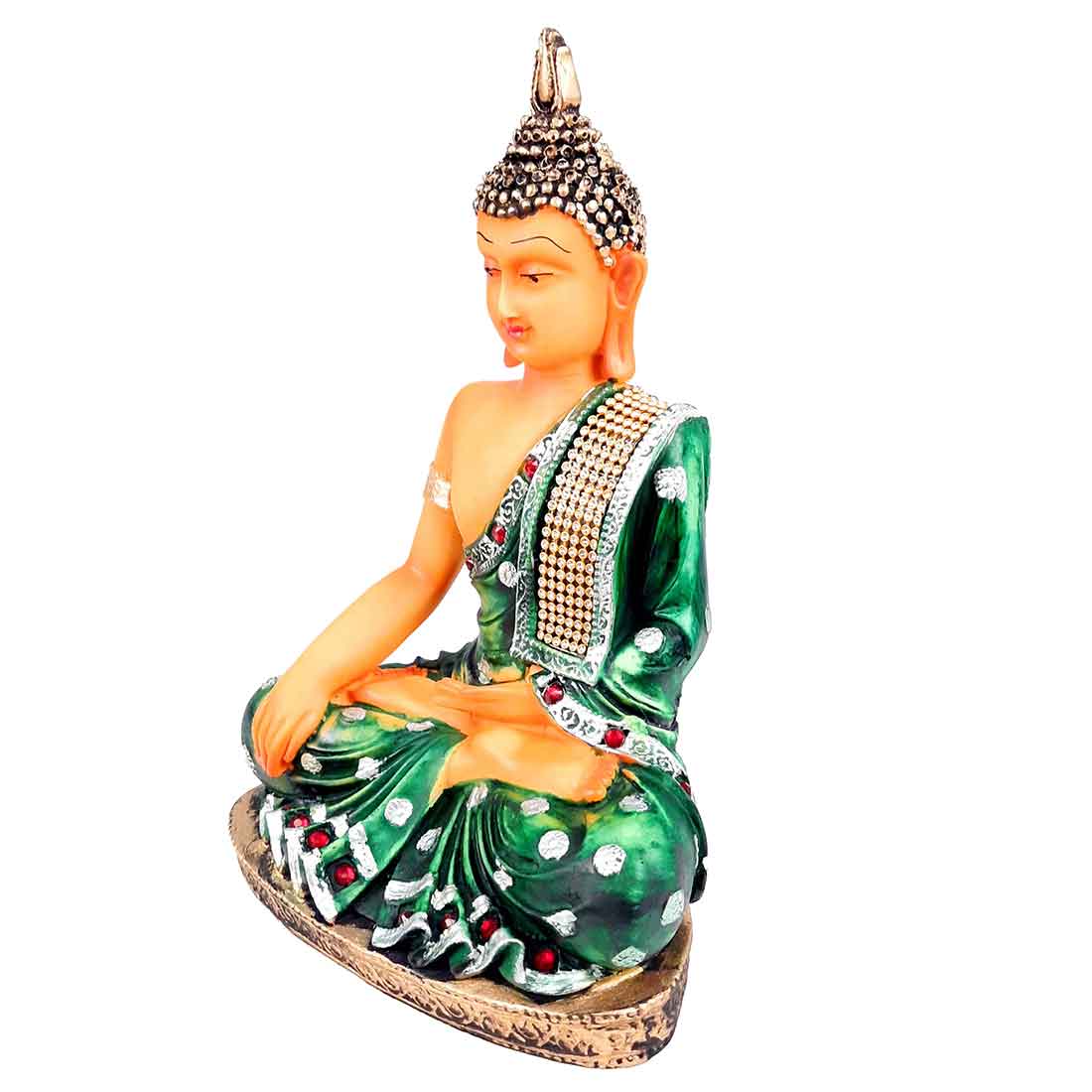 Buddha Showpiece - for Home & Garden Decor - 10 Inch - ApkaMart