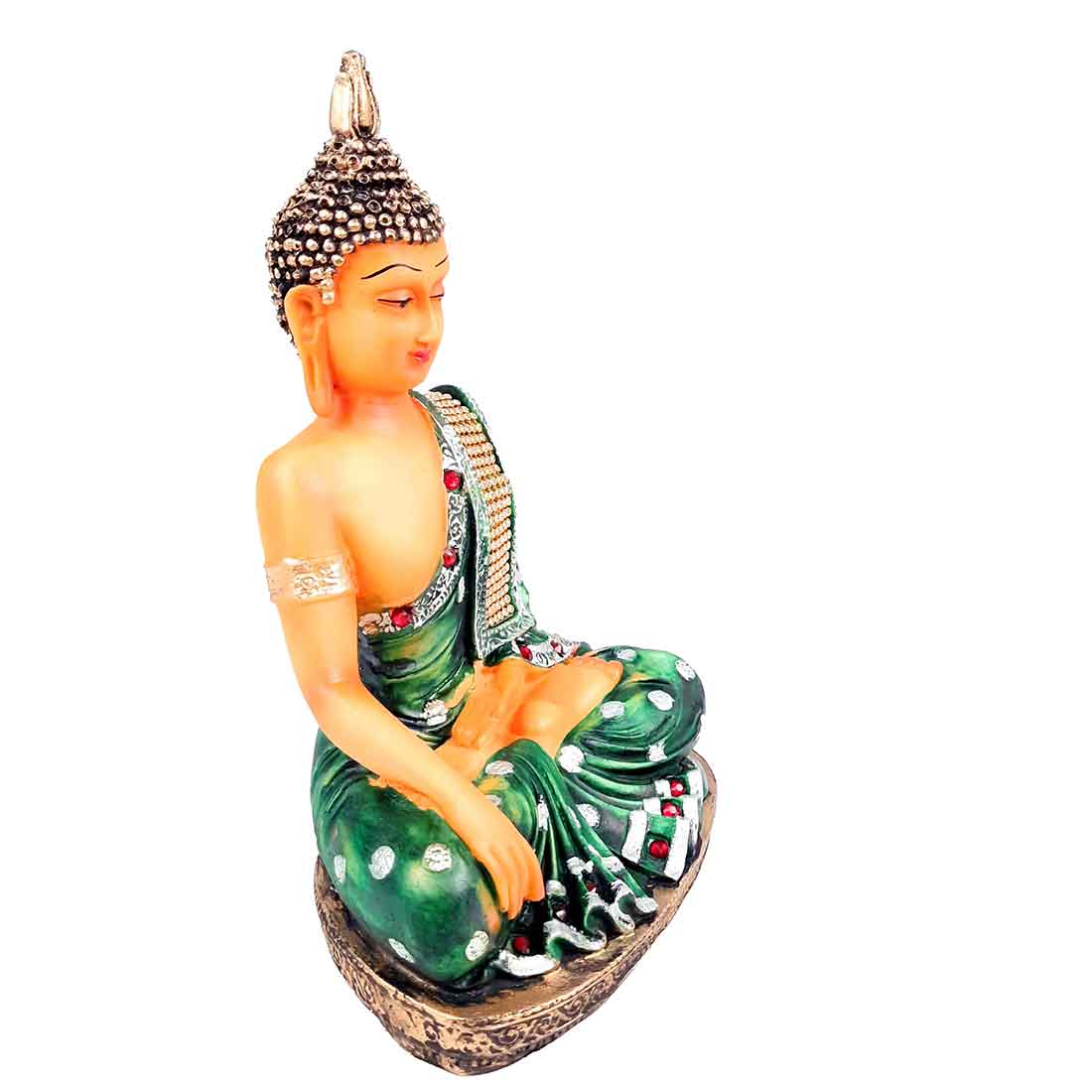 Buddha Showpiece - for Home & Garden Decor - 10 Inch - ApkaMart