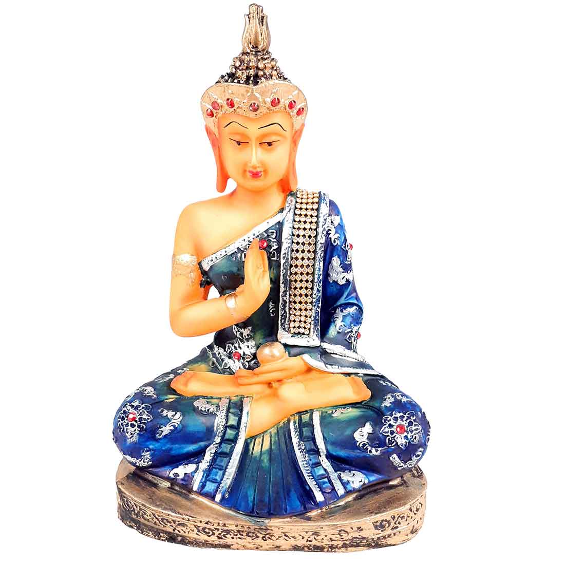 Lord Buddha Statue for Office Decoration - 10 Inches - ApkaMart