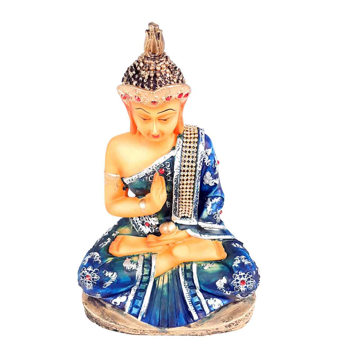 Lord Buddha Statue for Office Decoration - 10 Inches - ApkaMart