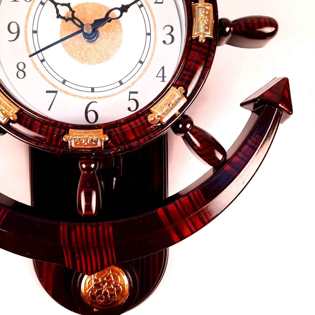 Wall Clock | Hanging Clock - for Living Room & Wall Decor - 19 Inch - ApkaMart