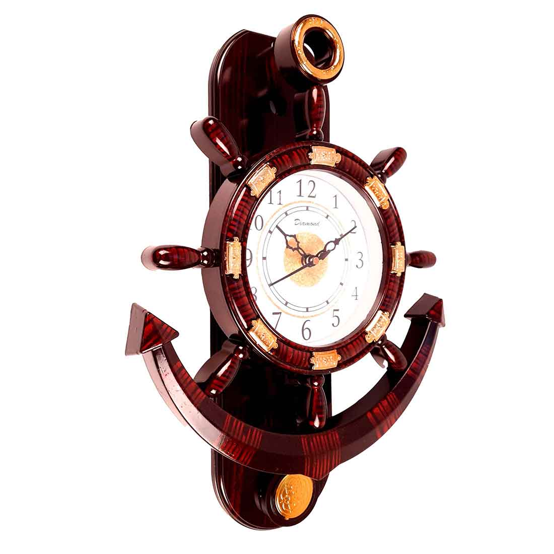 Wall Clock | Hanging Clock - for Living Room & Wall Decor - 19 Inch - ApkaMart