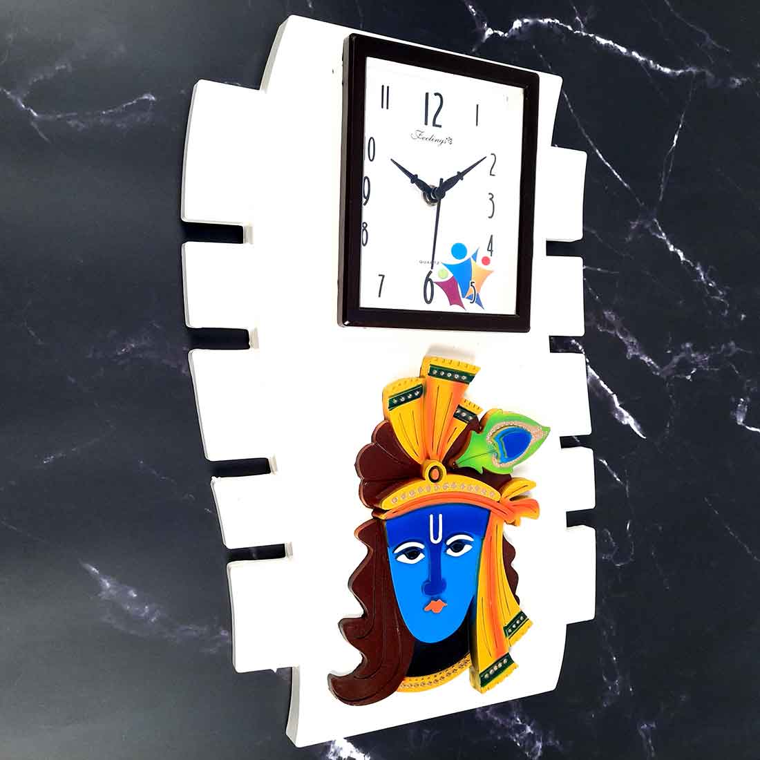 Designer Wall Clock | Wall Clock - For Wedding & Anniversary Gift - 15 Inch - ApkaMart