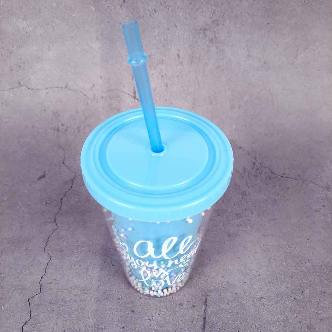 Tumbler with Straw and Lid - for Girls, Kids and Boys - ApkaMart