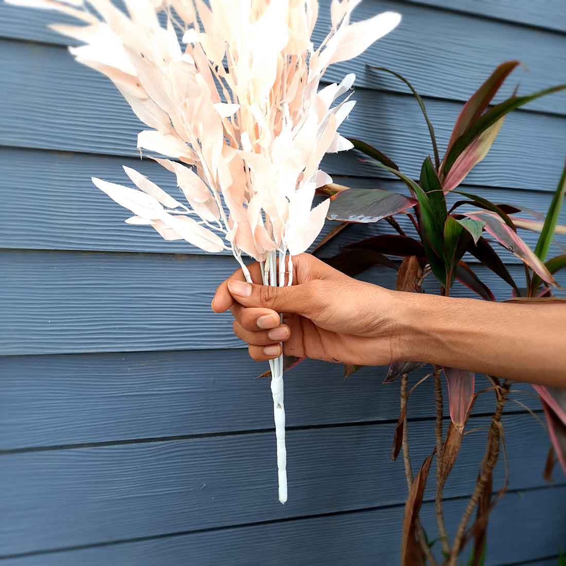 Artificial Flowers Bunch- Apkamart #color_Light Pink