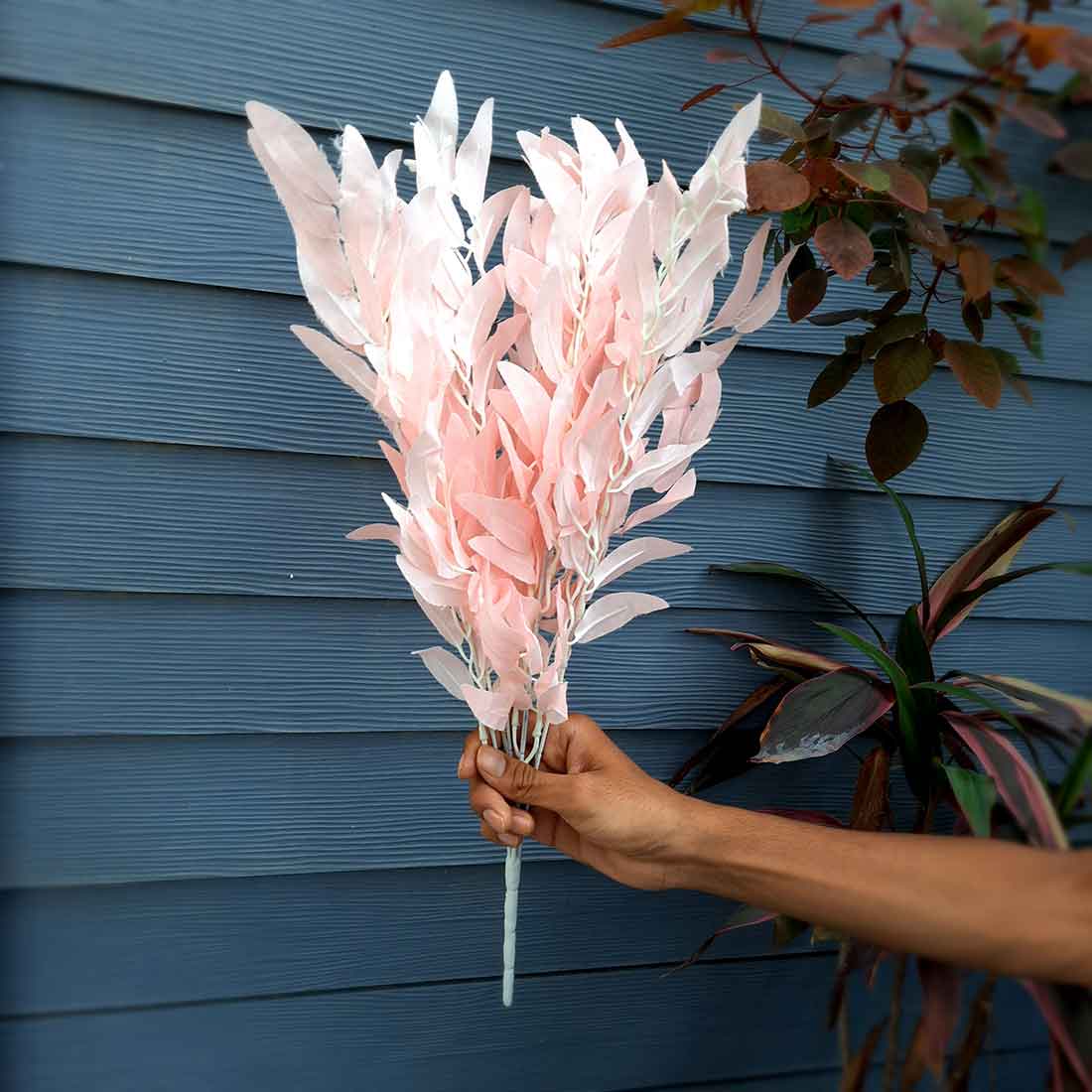 Artificial Flowers Bunch- Apkamart #color_Pink