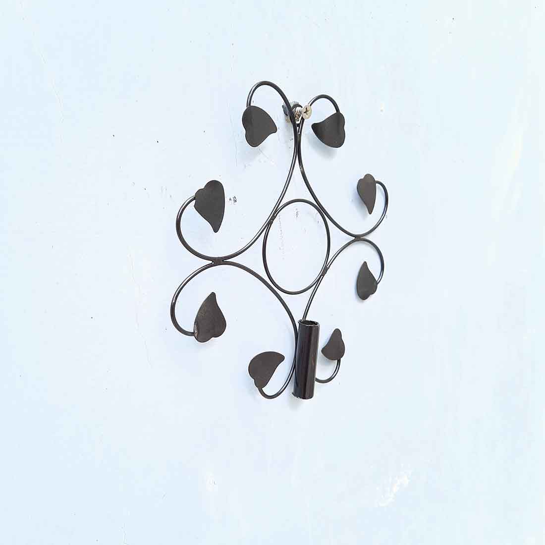 Artificial Flowers for Home Decoration - With Metal Stand - Wall Hanging Flowers - ApkaMart