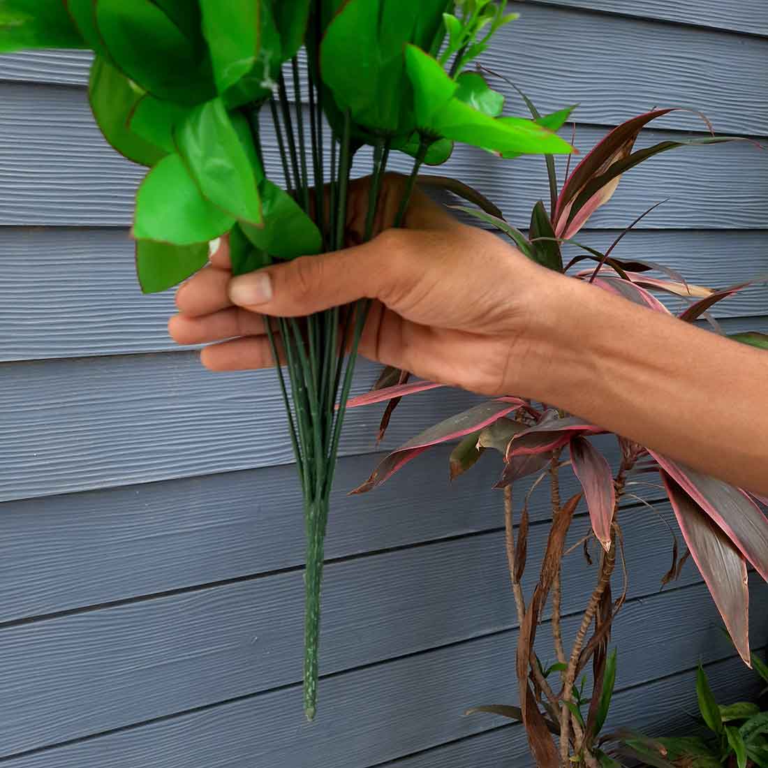 Artificial Flowers Bunch- Apkamart #color_Peach