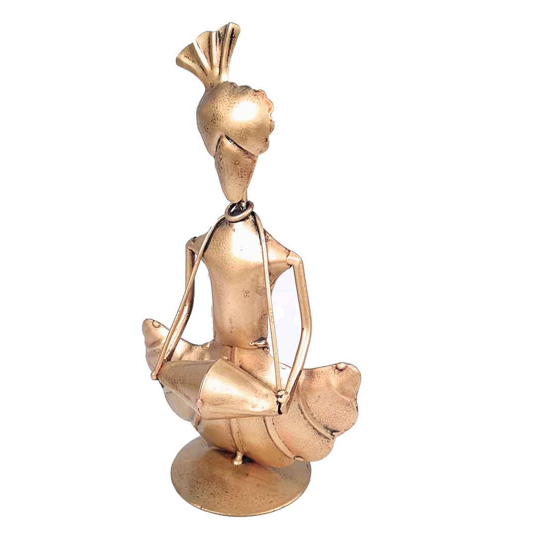 Rajasthani Musician Showpiece - For Table & Home Decor - 8 Inch - Set of 3 - ApkaMart