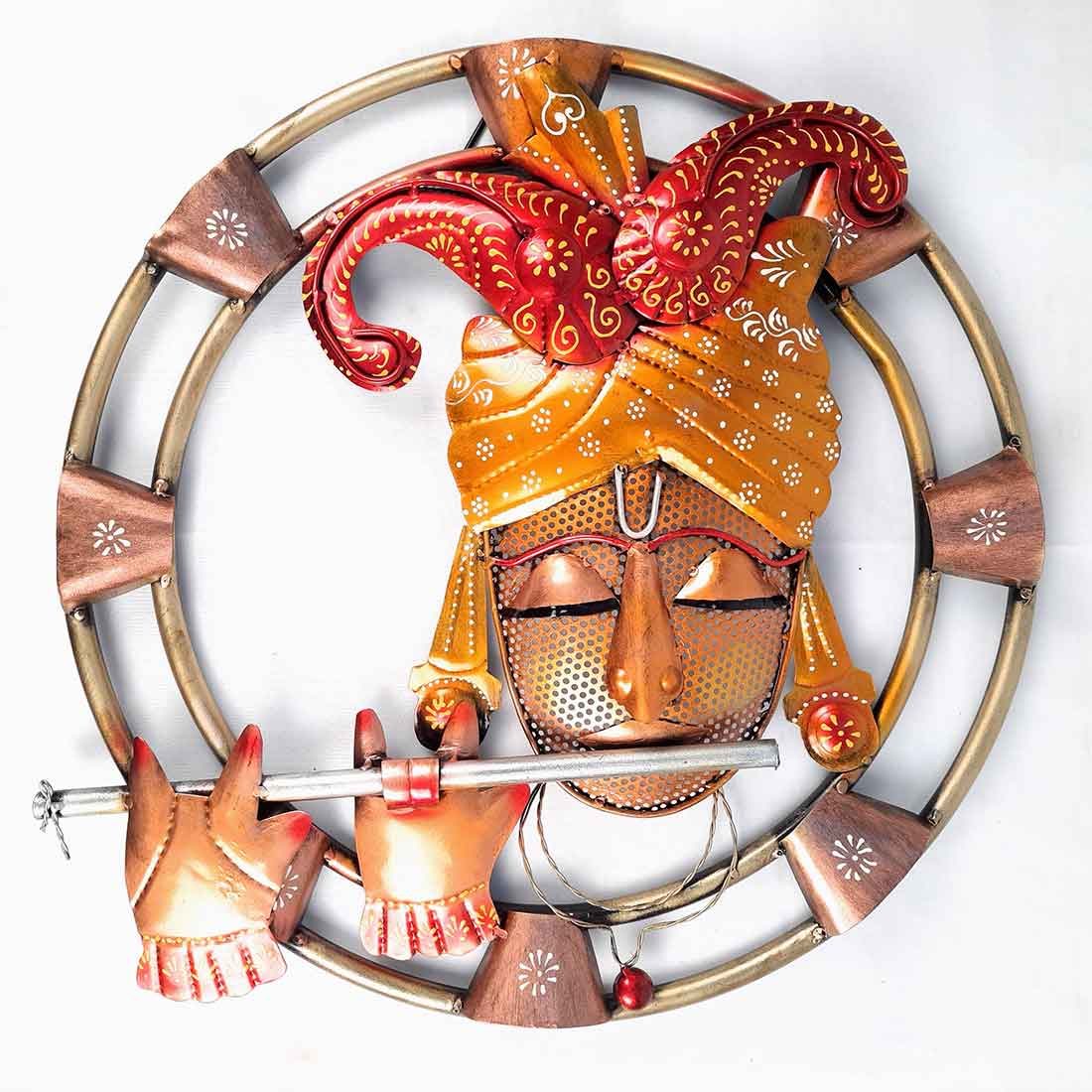 Wall Art  for Living Room - Krishna Wall Hanging - 19 Inch - ApkaMart #Style_Design 2