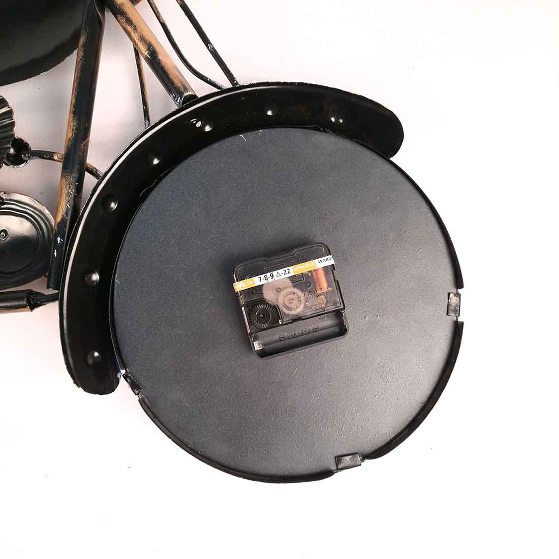 Bike Showpiece With Wall Clock - Unique Wall Decor for Living Room -26 Inch - ApkaMart