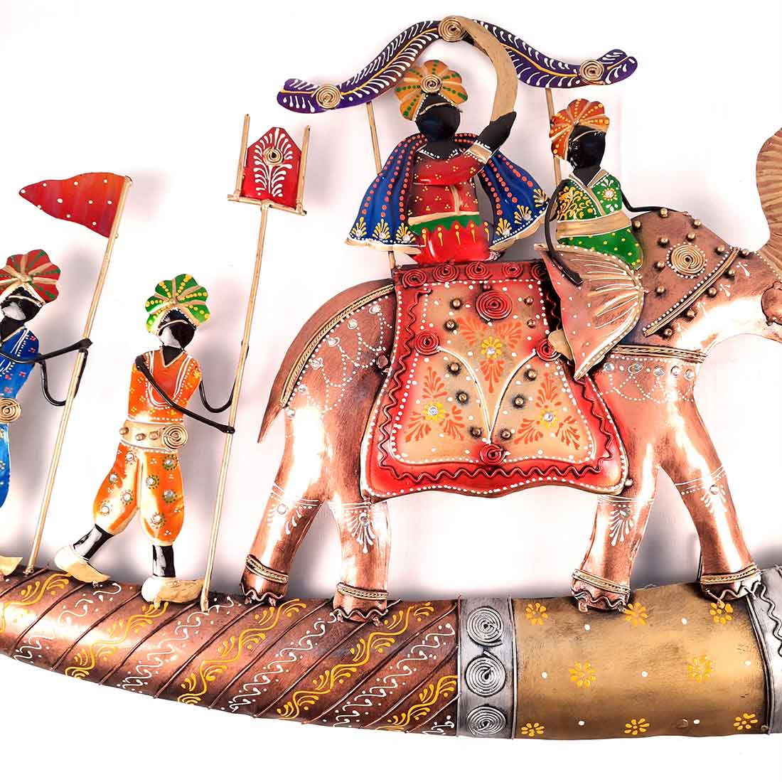 Flower Wall Hanging LED Lights for Home Decor | Decorative Wall Art Showpiece for Living Room,  Bedroom & Office | Traditional & Modern Home Decoration - 26 Inch - Apkamart #Style_Design 2