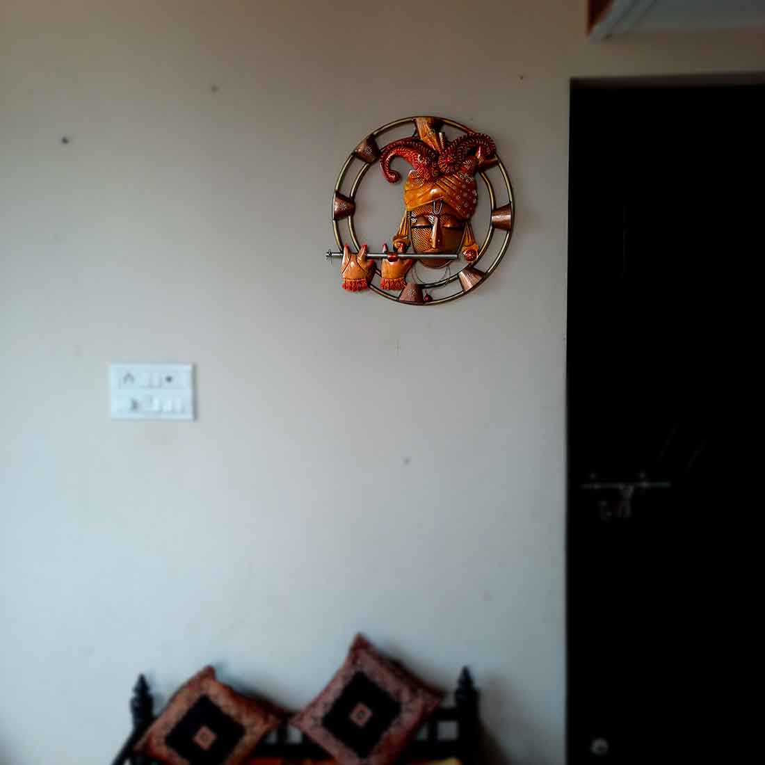 Wall Art  for Living Room - Krishna Wall Hanging - 19 Inch - ApkaMart #Style_Design 2
