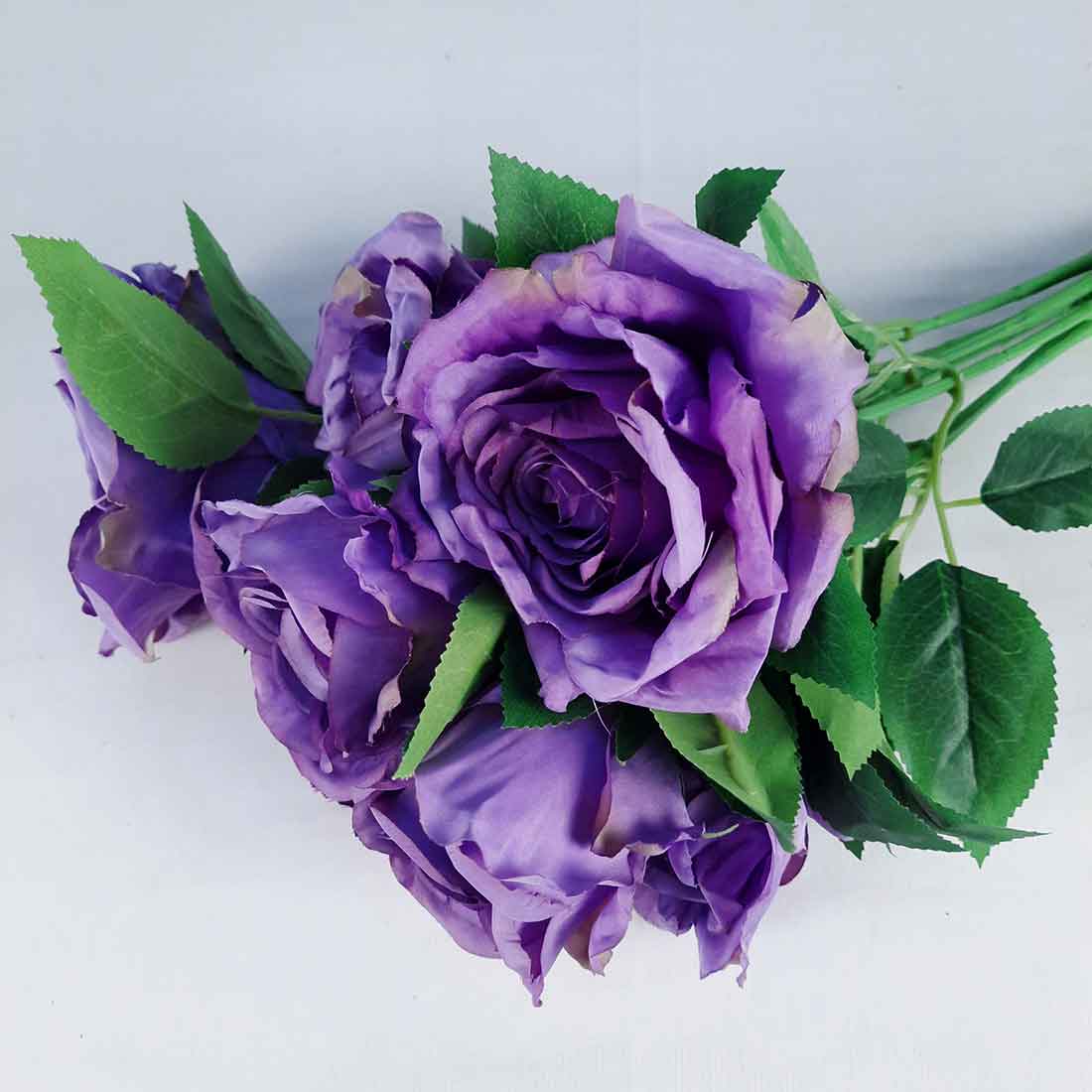 Artificial Flowers Bunch- Apkamart #color_Purple