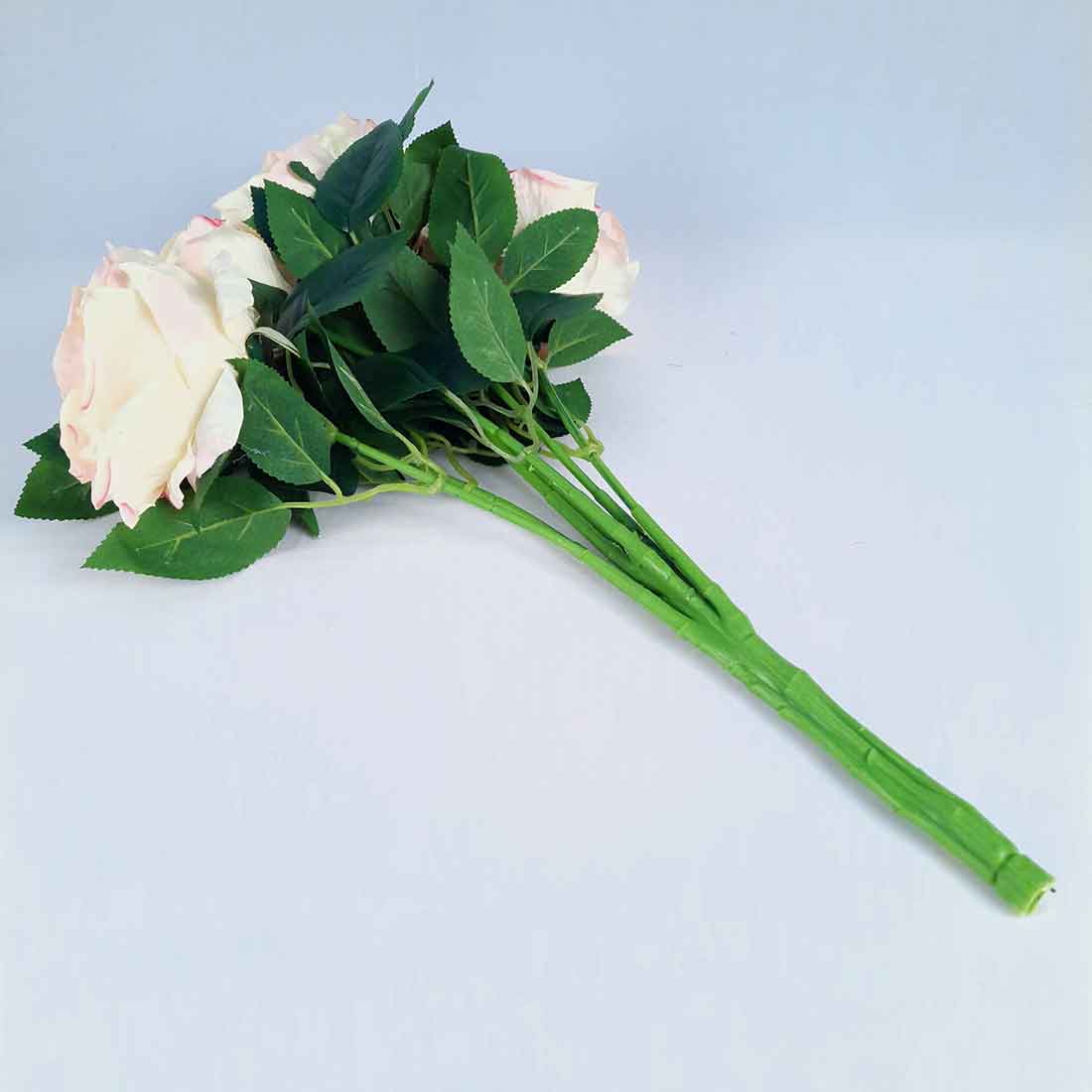 Artificial Flowers Bunch- Apkamart #color_White