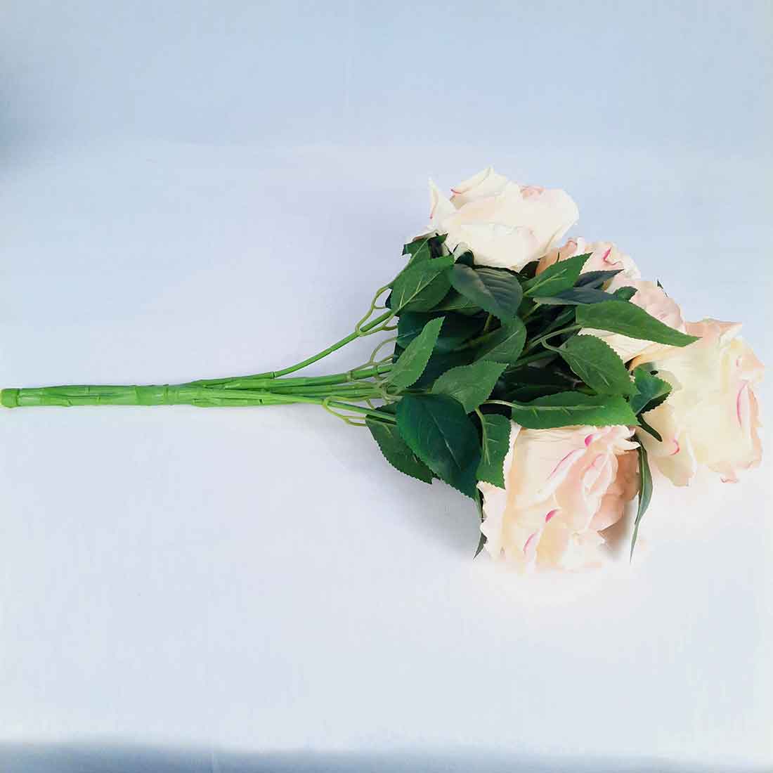 Artificial Flowers Bunch- Apkamart #color_White