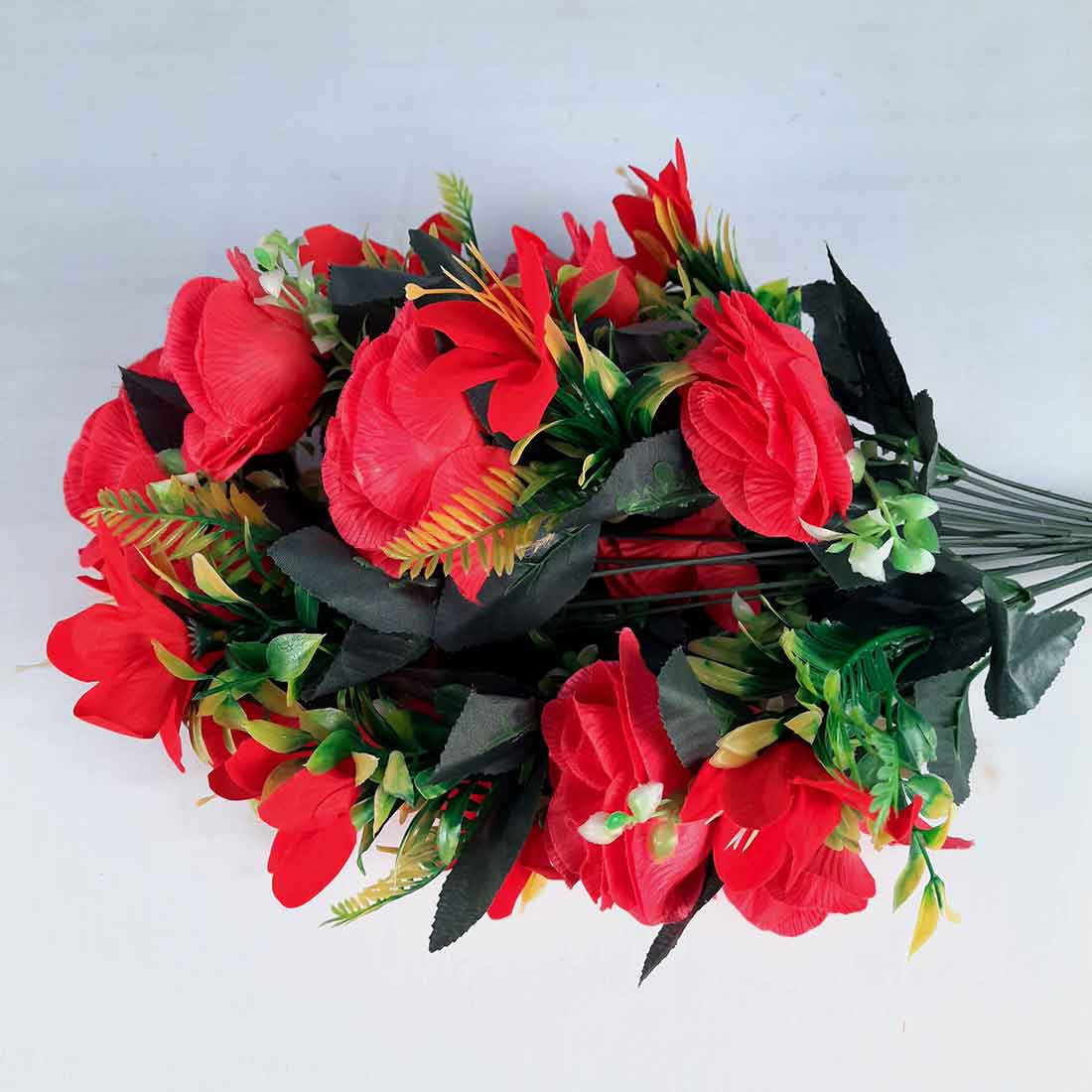 Artificial Flowers Bunch- Apkamart #color_Pink