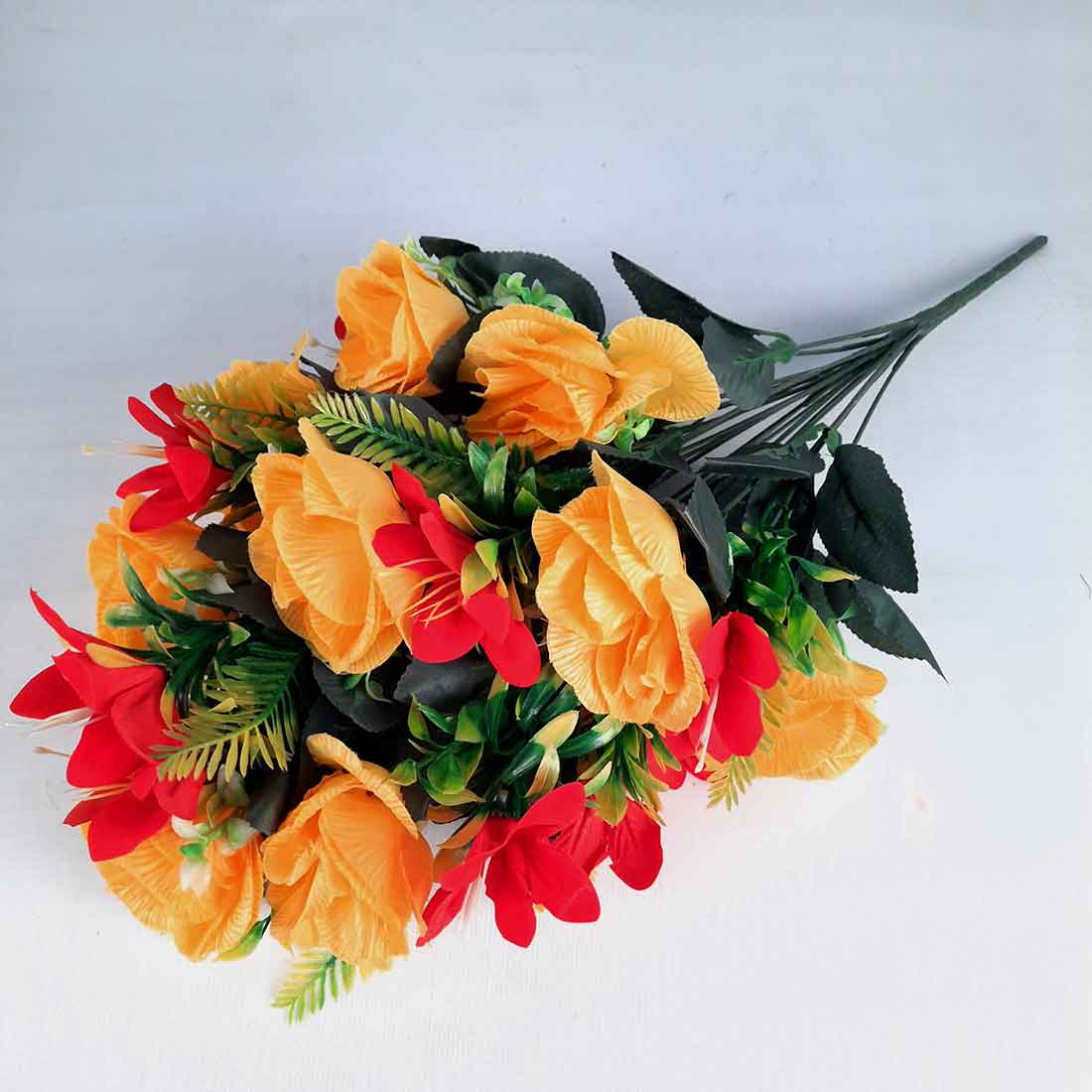 Artificial Flowers Bunch- Apkamart #color_Yellow