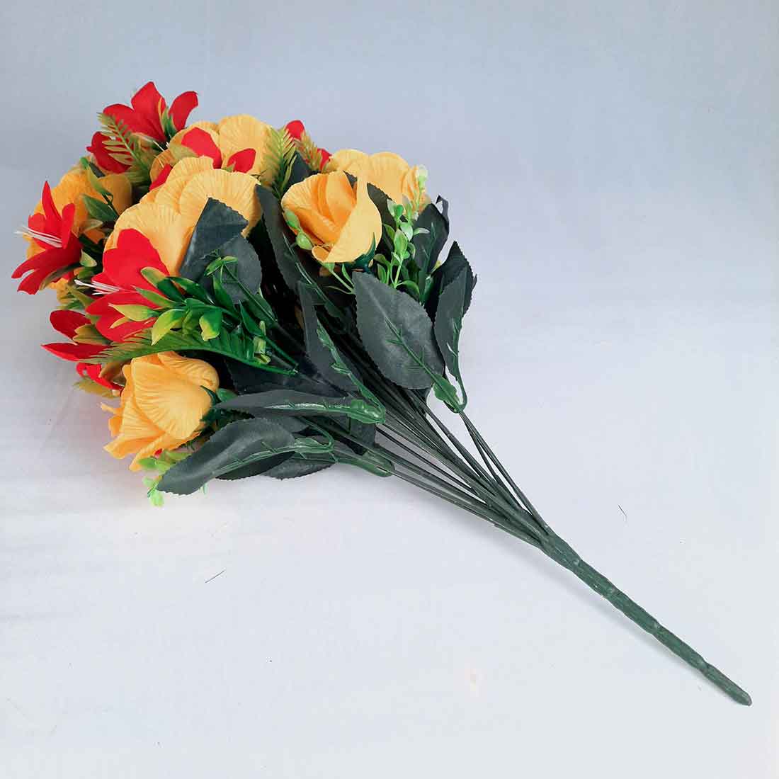 Artificial Flowers Bunch- Apkamart #color_Yellow