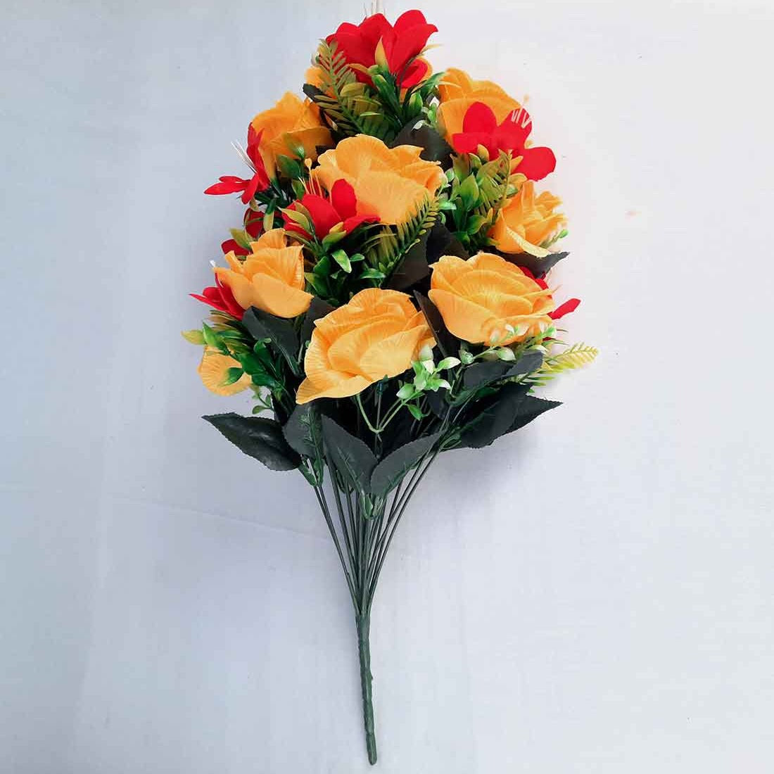 Artificial Flowers Bunch- Apkamart #color_Yellow