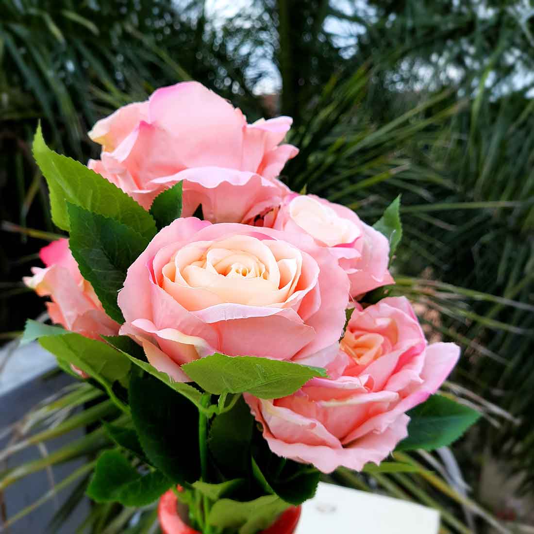 Artificial Flowers Bunch- Apkamart #color_Pink