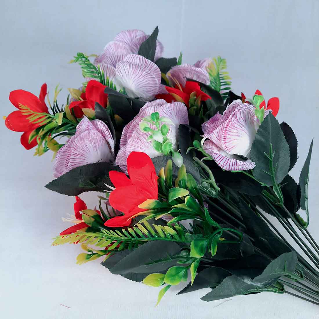 Artificial Flowers Bunch- Apkamart #color_Purple