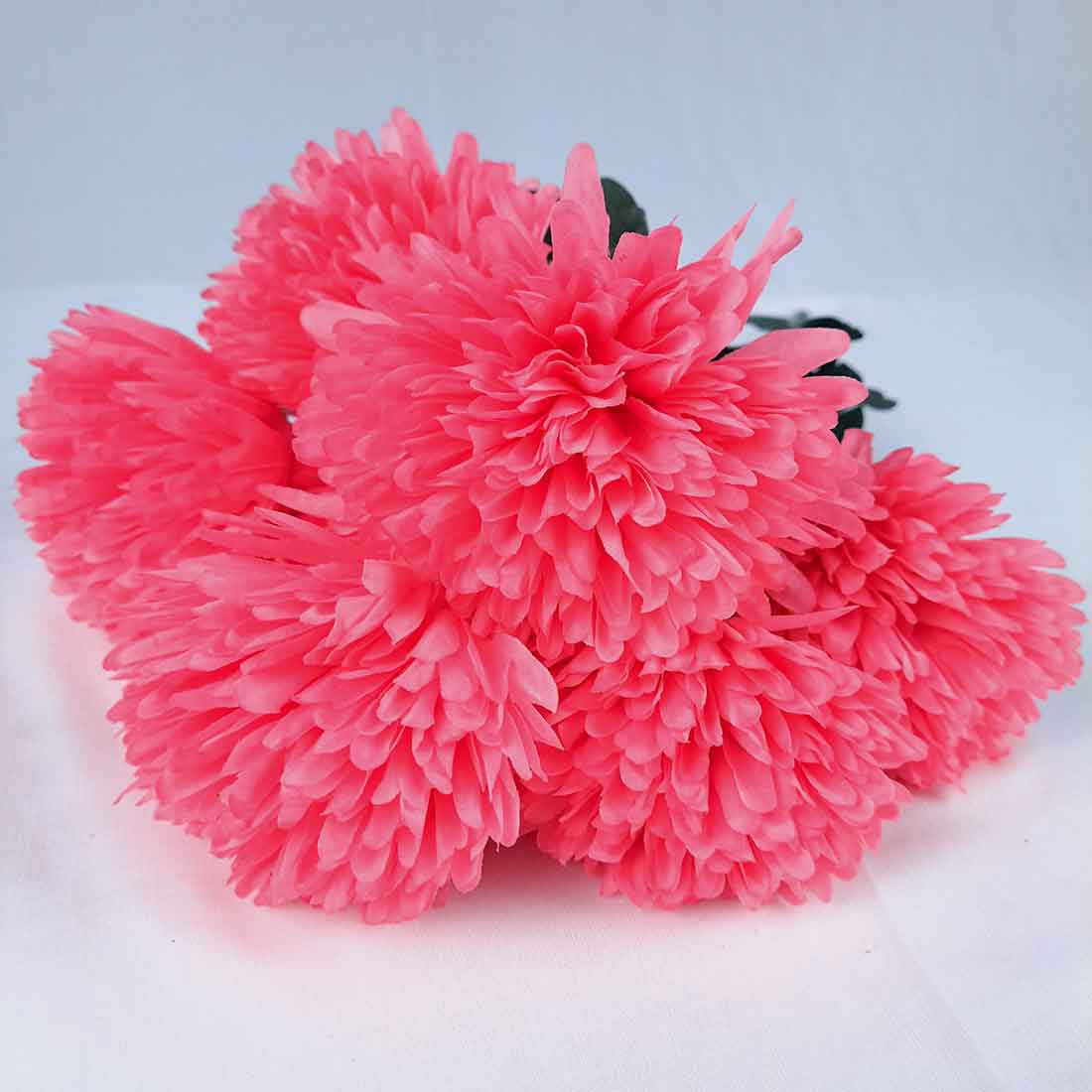 Artificial Flowers Bunch- Apkamart #color_Pink