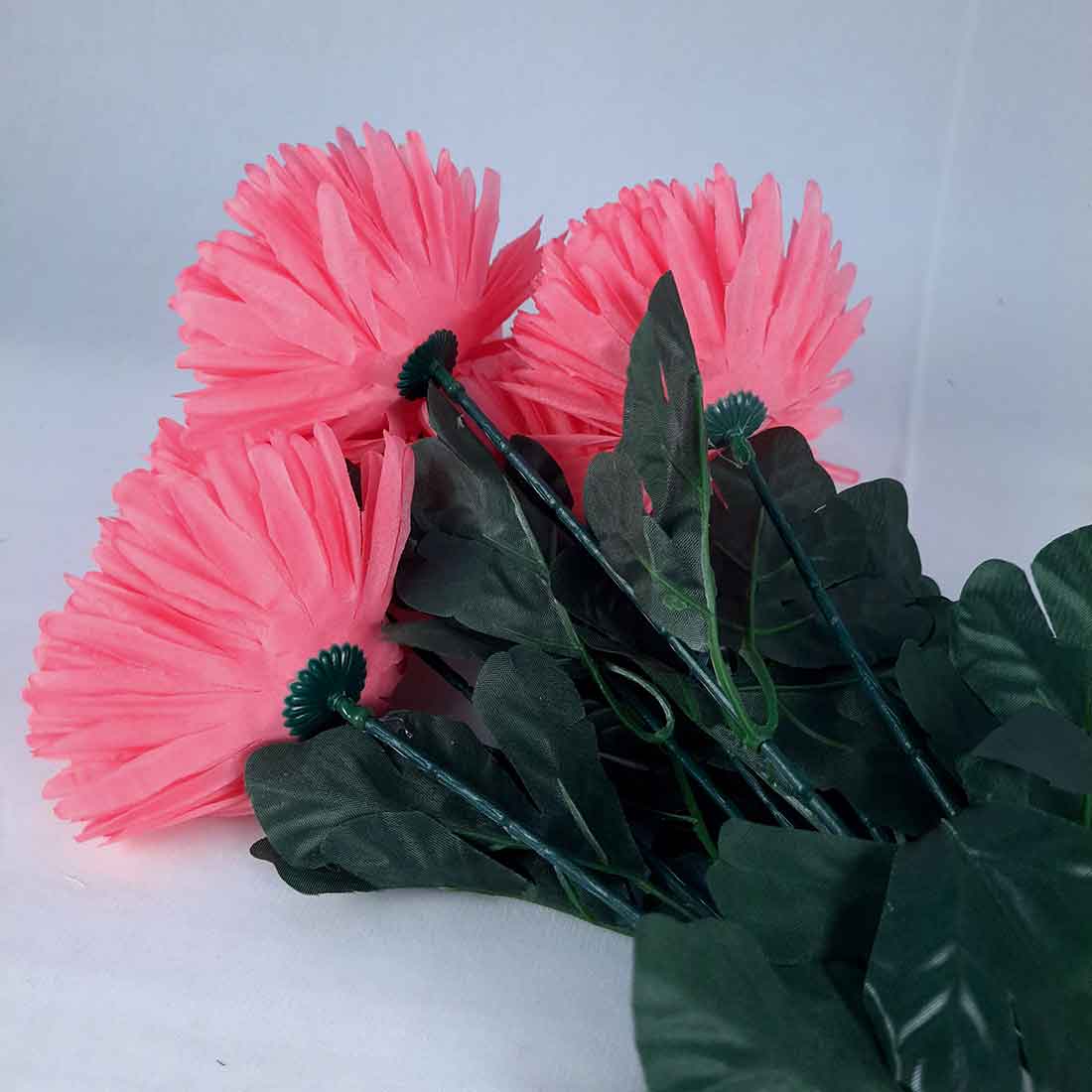 Artificial Flowers Bunch- Apkamart #color_Pink
