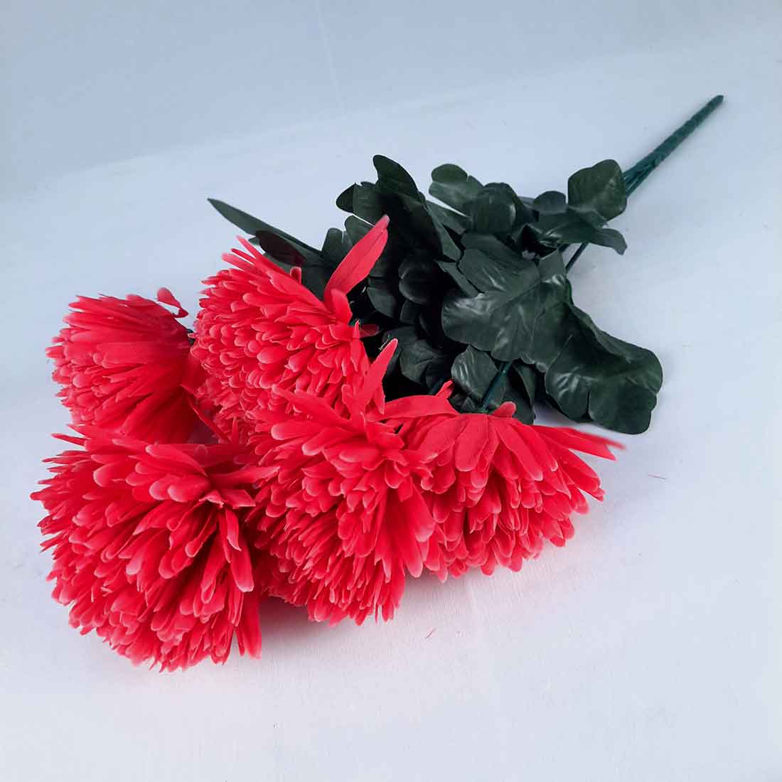 Artificial Flowers Bunch- Apkamart #color_Red