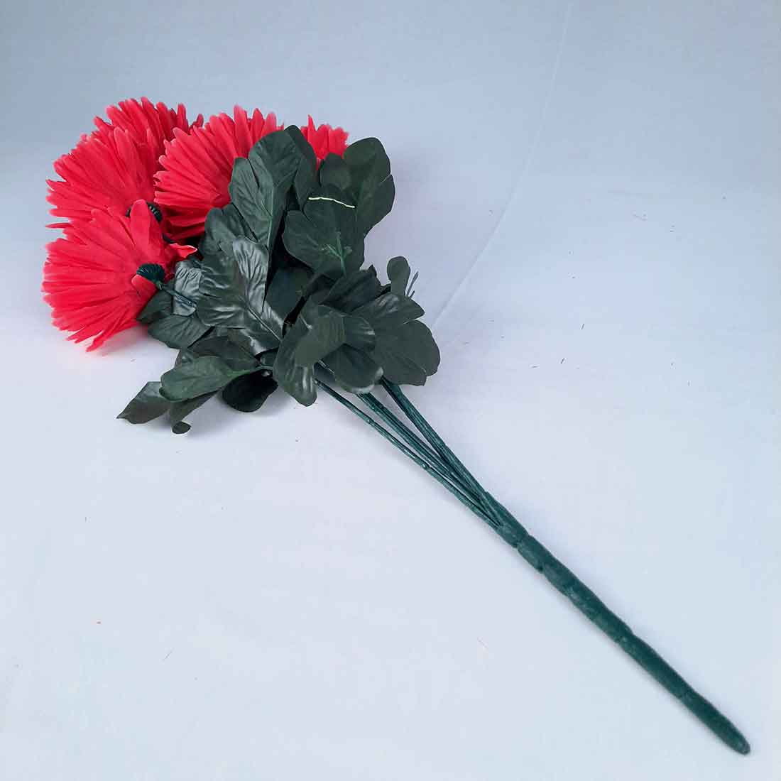 Artificial Flowers Bunch- Apkamart #color_Red