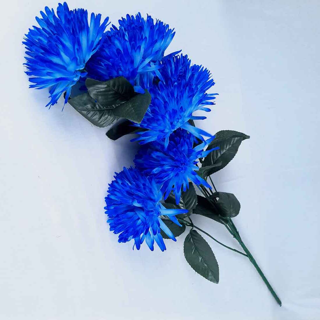 Artificial Flowers Bunch- Apkamart #color_Blue