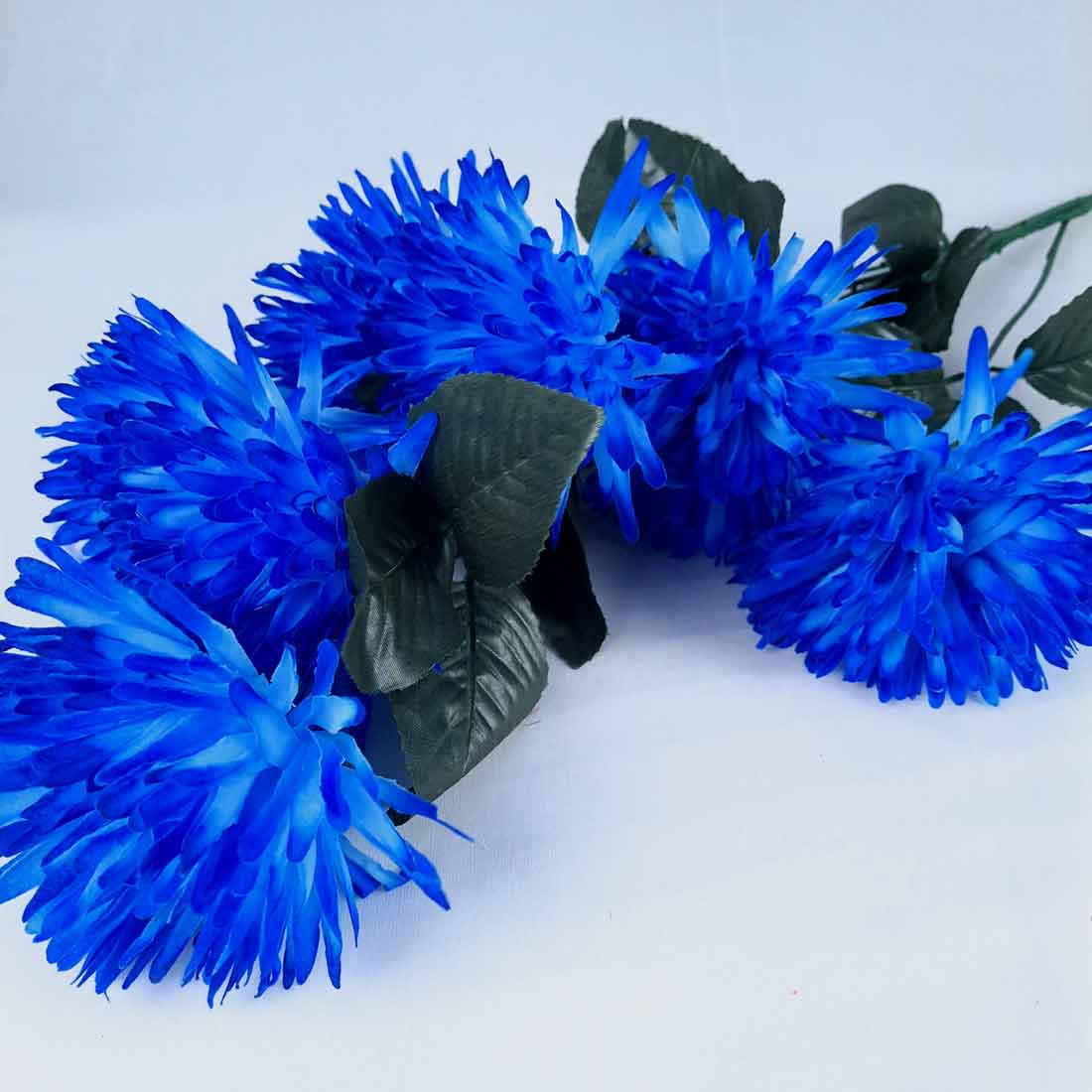 Artificial Flowers Bunch- Apkamart #color_Blue