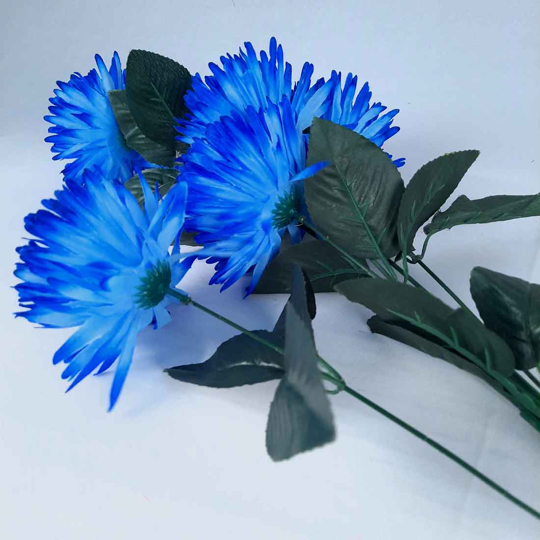 Artificial Flowers Bunch- Apkamart #color_Blue