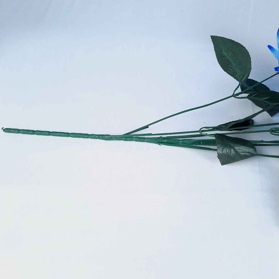 Artificial Flowers Bunch- Apkamart #color_Blue