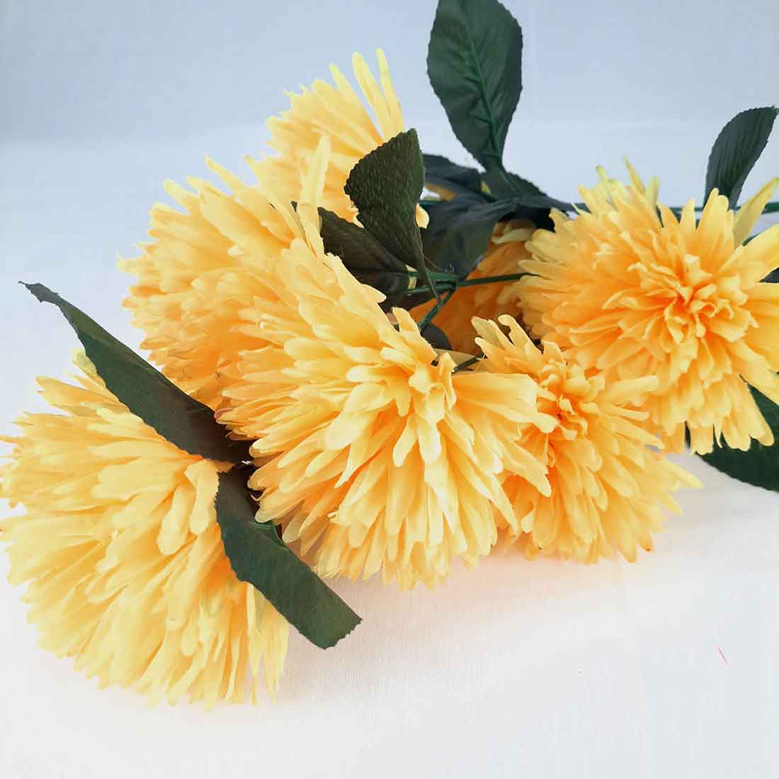 Artificial Flowers Bunch- Apkamart #color_Yellow