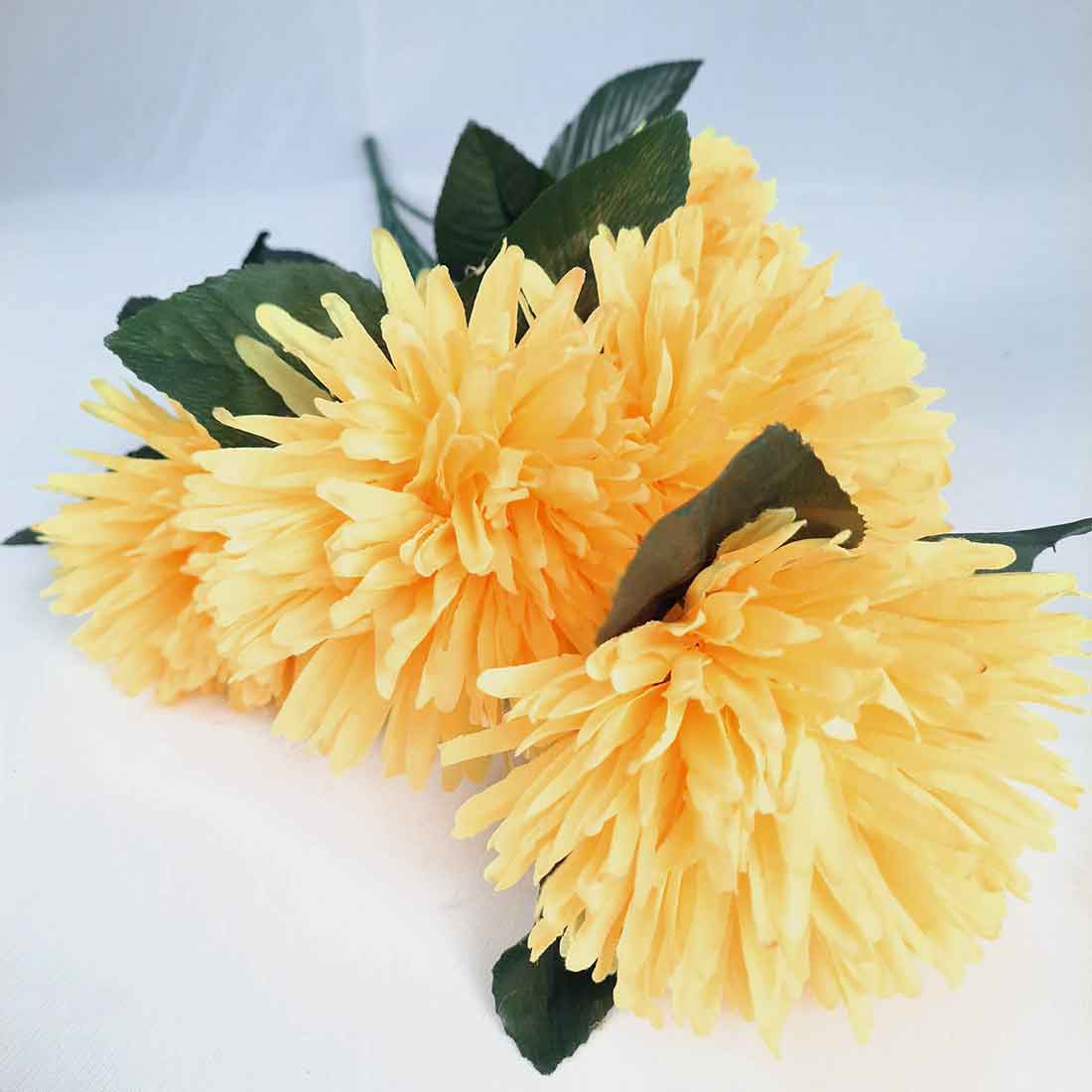 Artificial Flowers Bunch- Apkamart #color_Yellow