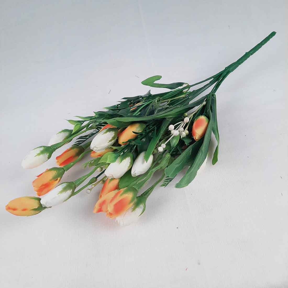 Artificial Flower Bunch- Apkamart #color_Orange