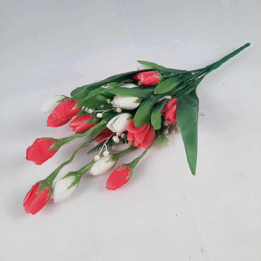 Artificial Flower Bunch- Apkamart #color_Dark Pink