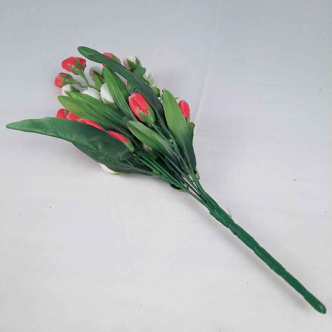 Artificial Flower Bunch- Apkamart #color_Dark Pink