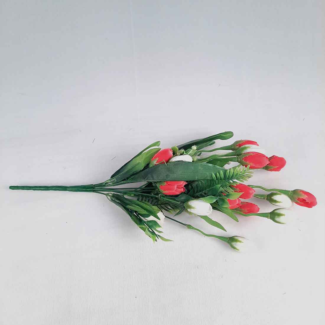 Artificial Flower Bunch- Apkamart #color_Dark Pink