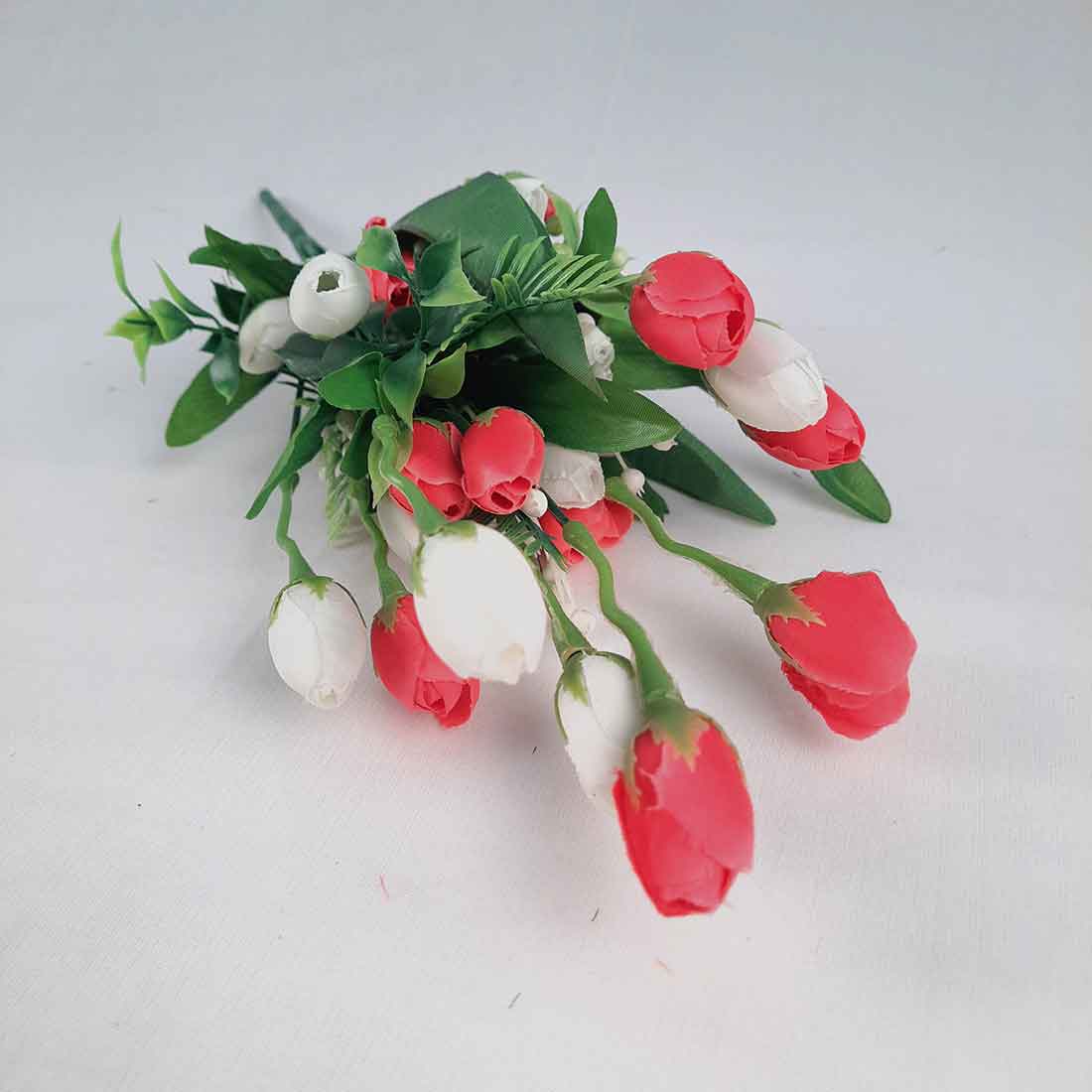 Artificial Flower Bunch- Apkamart #color_Dark Pink