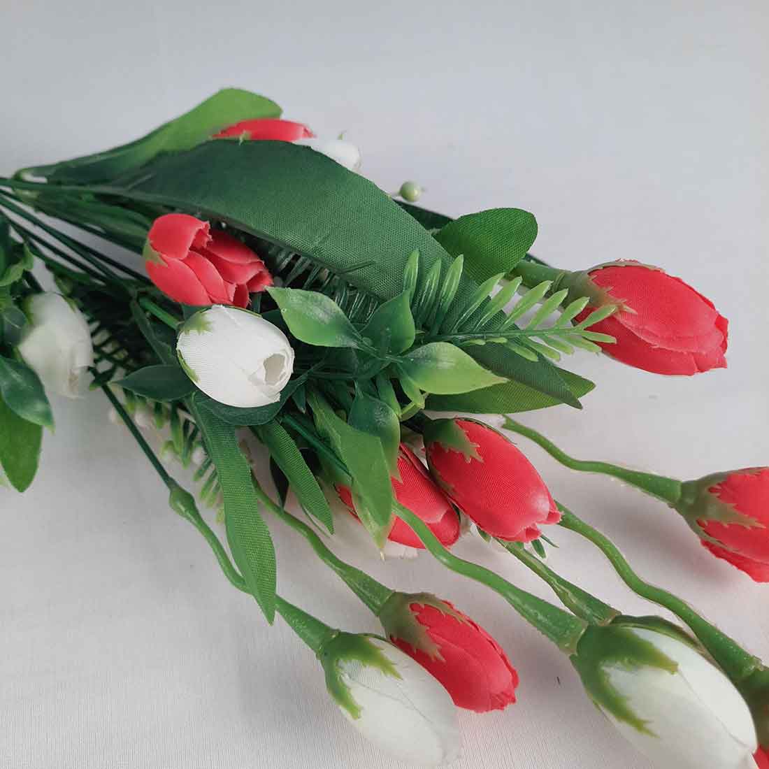 Artificial Flower Bunch- Apkamart #color_Dark Pink