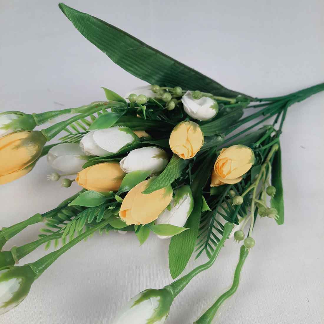 Artificial Flower Bunch- Apkamart #color_Yellow