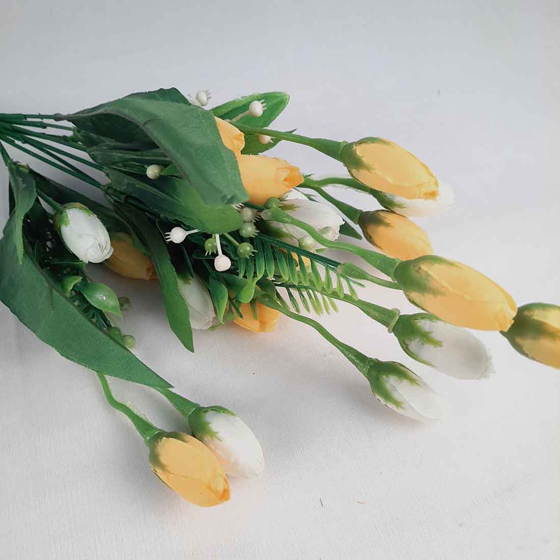 Artificial Flower Bunch- Apkamart #color_Yellow