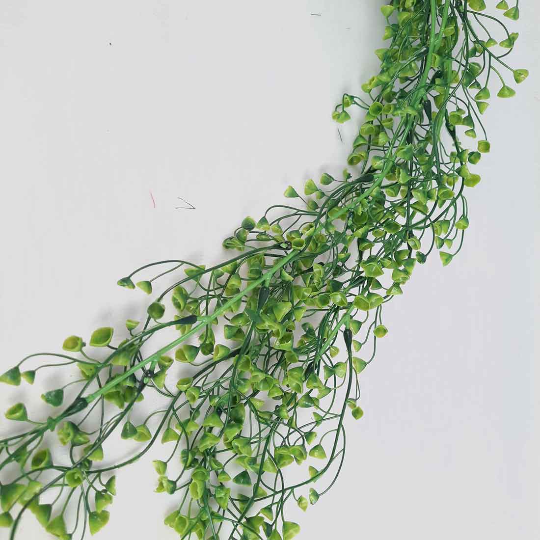 Artificial Plant- Leaf Plant with Metal Stand - For Home & Wall Decor - ApkaMart