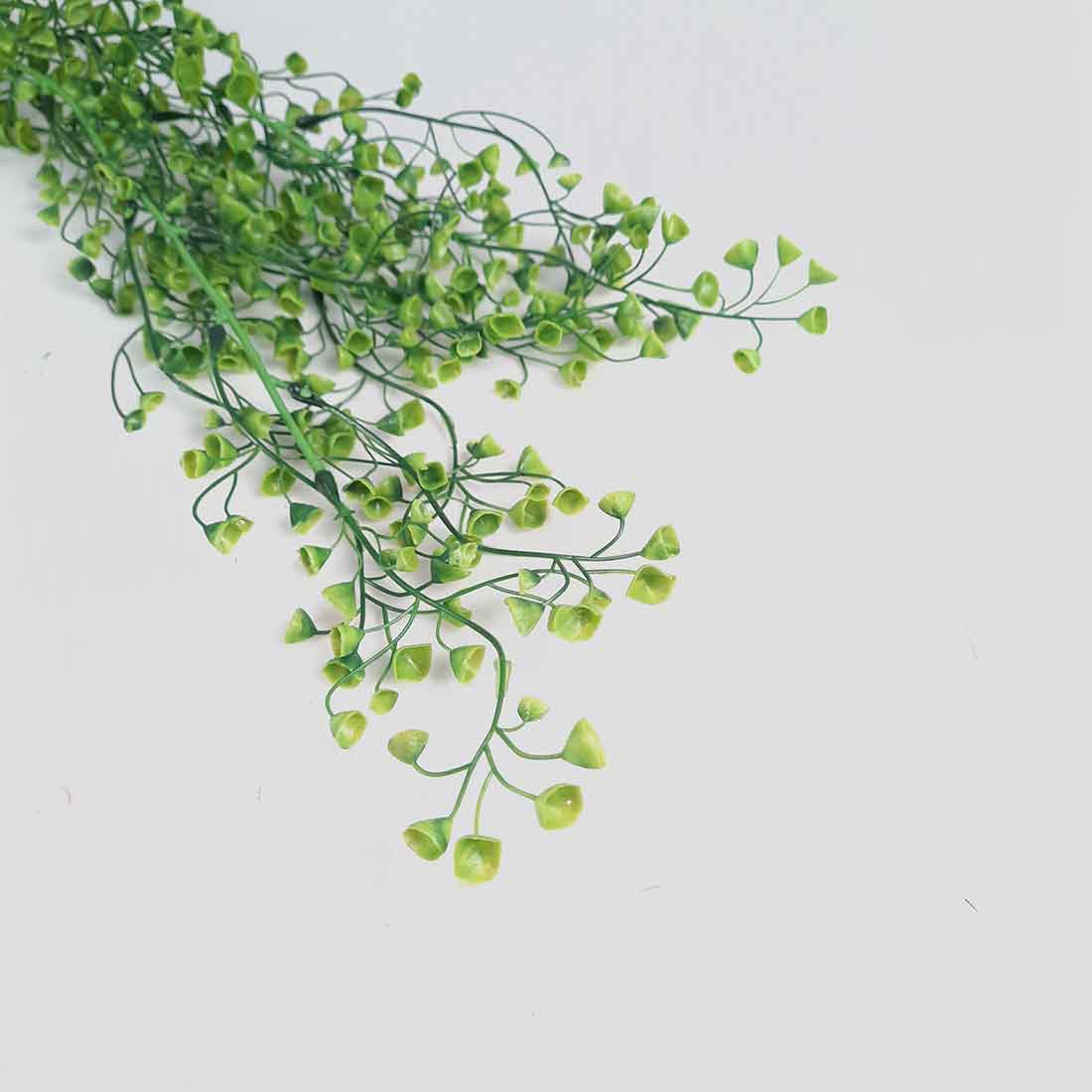 Artificial Plant- Leaf Plant with Metal Stand - For Home & Wall Decor - ApkaMart